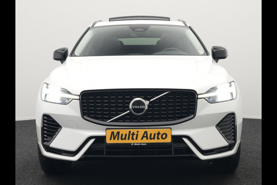 Volvo XC60 T6 AWD Plus Dark Long Range Plug In Hybrid 350pk Dealer O.H PHEV | Panodak | Adaptive Cruise | Camera | Harman Kardon | Lederen Sportstoelen Memory & Verwarmd | Apple Carplay | Pilot Assist | Google Assistant & Maps | Virtual | DAB |