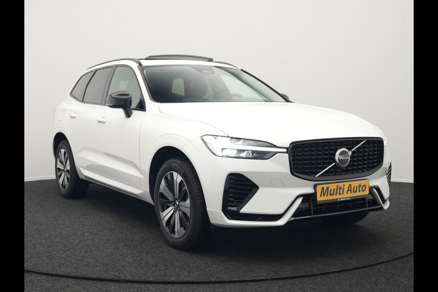 Volvo XC60 T6 AWD Plus Dark Long Range Plug In Hybrid 350pk Dealer O.H PHEV | Panodak | Adaptive Cruise | Camera | Harman Kardon | Lederen Sportstoelen Memory & Verwarmd | Apple Carplay | Pilot Assist | Google Assistant & Maps | Virtual | DAB |
