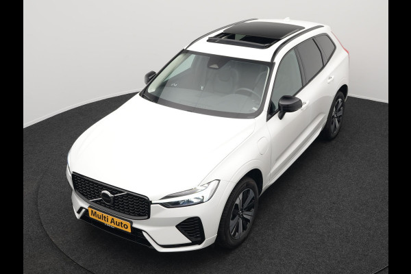 Volvo XC60 T6 AWD Plus Dark Long Range Plug In Hybrid 350pk Dealer O.H PHEV | Panodak | Adaptive Cruise | Camera | Harman Kardon | Lederen Sportstoelen Memory & Verwarmd | Apple Carplay | Pilot Assist | Google Assistant & Maps | Virtual | DAB |