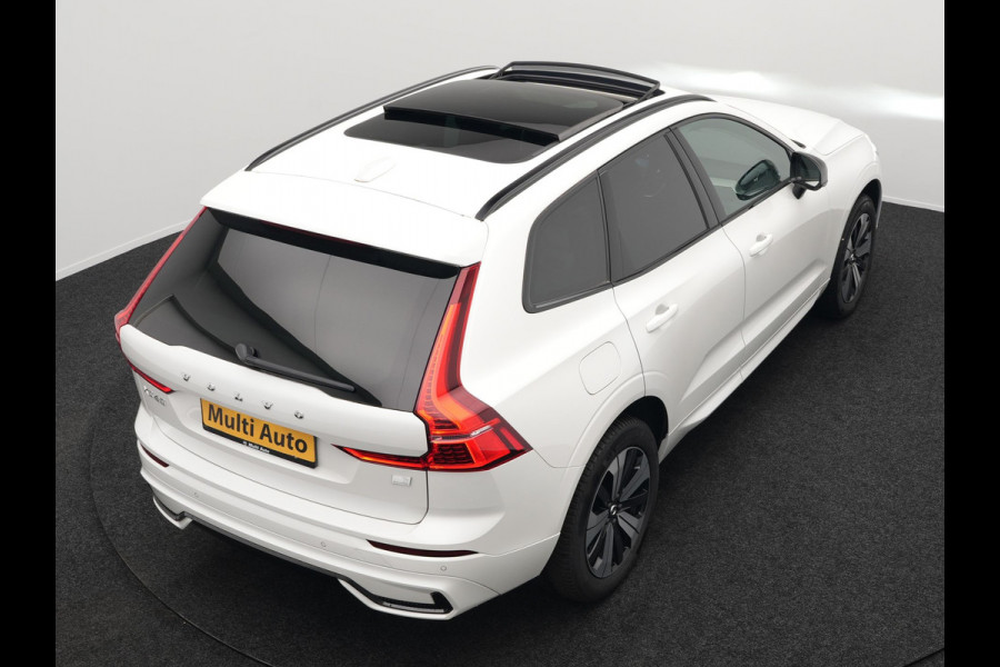 Volvo XC60 T6 AWD Plus Dark Long Range Plug In Hybrid 350pk Dealer O.H PHEV | Panodak | Adaptive Cruise | Camera | Harman Kardon | Lederen Sportstoelen Memory & Verwarmd | Apple Carplay | Pilot Assist | Google Assistant & Maps | Virtual | DAB |