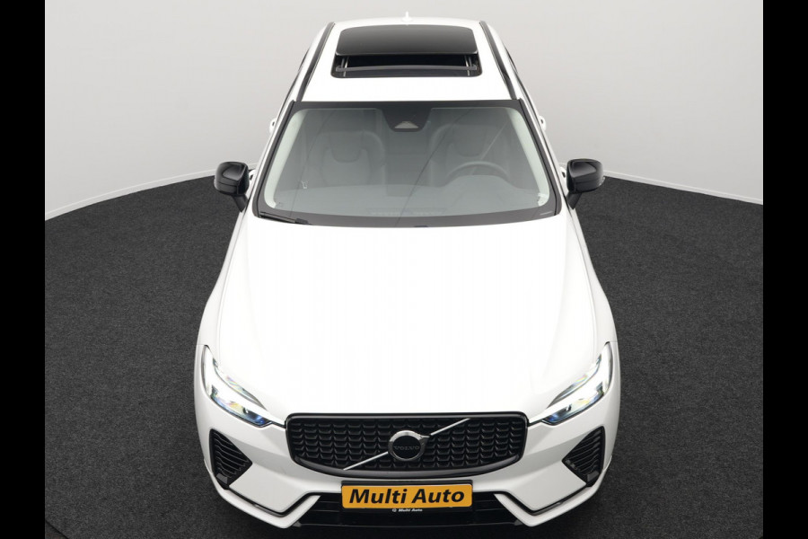 Volvo XC60 T6 AWD Plus Dark Long Range Plug In Hybrid 350pk Dealer O.H PHEV | Panodak | Adaptive Cruise | Camera | Harman Kardon | Lederen Sportstoelen Memory & Verwarmd | Apple Carplay | Pilot Assist | Google Assistant & Maps | Virtual | DAB |