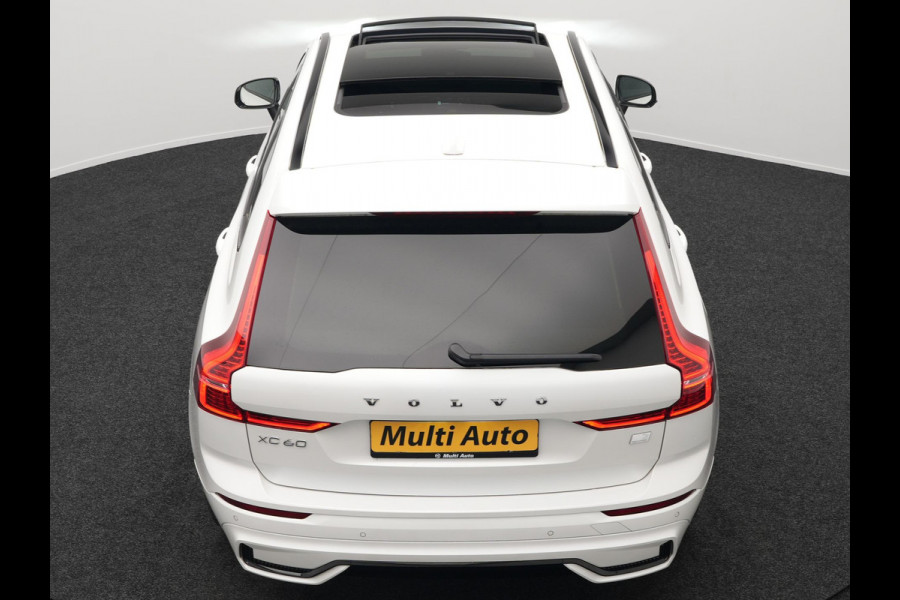 Volvo XC60 T6 AWD Plus Dark Long Range Plug In Hybrid 350pk Dealer O.H PHEV | Panodak | Adaptive Cruise | Camera | Harman Kardon | Lederen Sportstoelen Memory & Verwarmd | Apple Carplay | Pilot Assist | Google Assistant & Maps | Virtual | DAB |