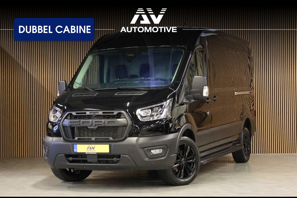 Ford Transit 350 2.0 TDCI L3H2 165PK AUT Limited DC | 7-Zitter | L+R Schuifdeur | 360 Camera | ACC | Navigatie | Bi-Xenon | Lane assist | BLIS | CarPlay | Stoelverwarming | Stuurwielverwarming | Dubbel Cabine | Facelift model MY2025 Ford Transit 350 2.0 TDCI L3H2 165PK AUT Limited DC | 7-Zitter | L+R Schuifdeur | 360 Camera | ACC | Navigatie | Bi-Xenon | Lane assist | BLIS | CarPlay | Stoelverwarming | Stuurwielverwarming | Dubbel Cabine | Facelift model MY2025