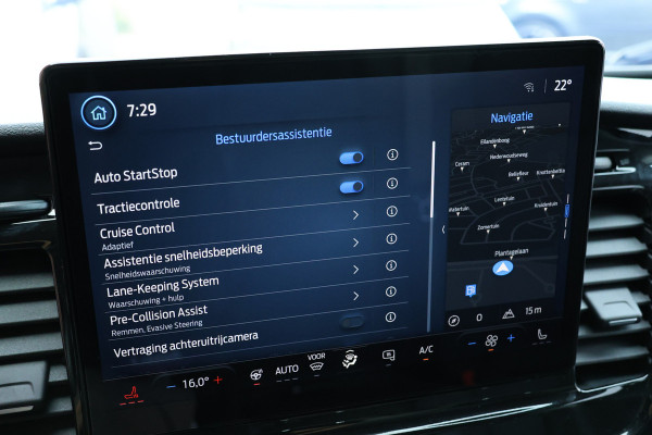 Ford Transit 350 2.0 TDCI L3H2 165PK AUT Limited DC | 7-Zitter | L+R Schuifdeur | 360 Camera | ACC | Navigatie | Bi-Xenon | Lane assist | BLIS | CarPlay | Stoelverwarming | Stuurwielverwarming | Dubbel Cabine | Facelift model MY2025