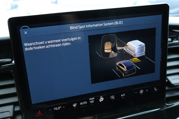 Ford Transit 350 2.0 TDCI L3H2 165PK AUT Limited DC | 7-Zitter | L+R Schuifdeur | 360 Camera | ACC | Navigatie | Bi-Xenon | Lane assist | BLIS | CarPlay | Stoelverwarming | Stuurwielverwarming | Dubbel Cabine | Facelift model MY2025