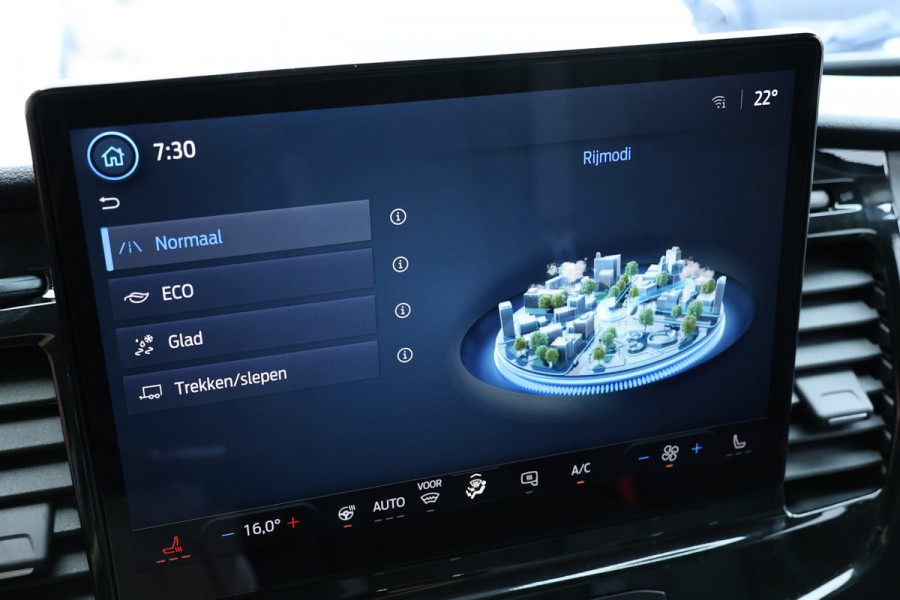 Ford Transit 350 2.0 TDCI L3H2 165PK AUT Limited DC | 7-Zitter | L+R Schuifdeur | 360 Camera | ACC | Navigatie | Bi-Xenon | Lane assist | BLIS | CarPlay | Stoelverwarming | Stuurwielverwarming | Dubbel Cabine | Facelift model MY2025