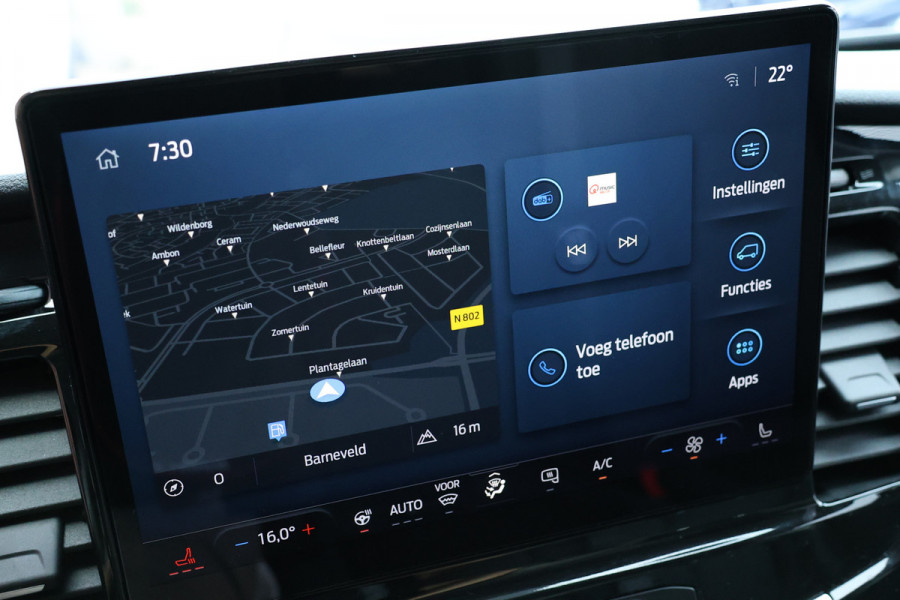 Ford Transit 350 2.0 TDCI L3H2 165PK AUT Limited DC | 7-Zitter | L+R Schuifdeur | 360 Camera | ACC | Navigatie | Bi-Xenon | Lane assist | BLIS | CarPlay | Stoelverwarming | Stuurwielverwarming | Dubbel Cabine | Facelift model MY2025