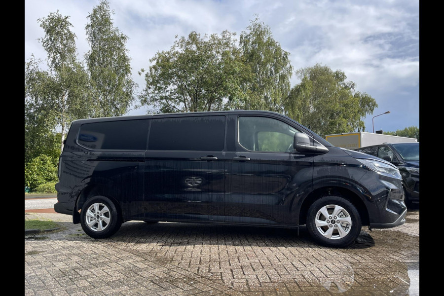 Ford Transit Custom 320 2.0 TDCI L2H1 Trend Automaat 170pk |  DC | Snoeks Dubbele Cabine Luxe | Adaptive cruise control | Dubbele schuifdeur | 8-weg bestuurderstoel + passagiersstoel | Stoelverwarming | Dodehoeksensoren | Navigatie | Electrictrich inklapbare spiegels | 16 inch lichtmetalen velgen | Full LED | Dual-zone climate control | LED laadruimteverlichting