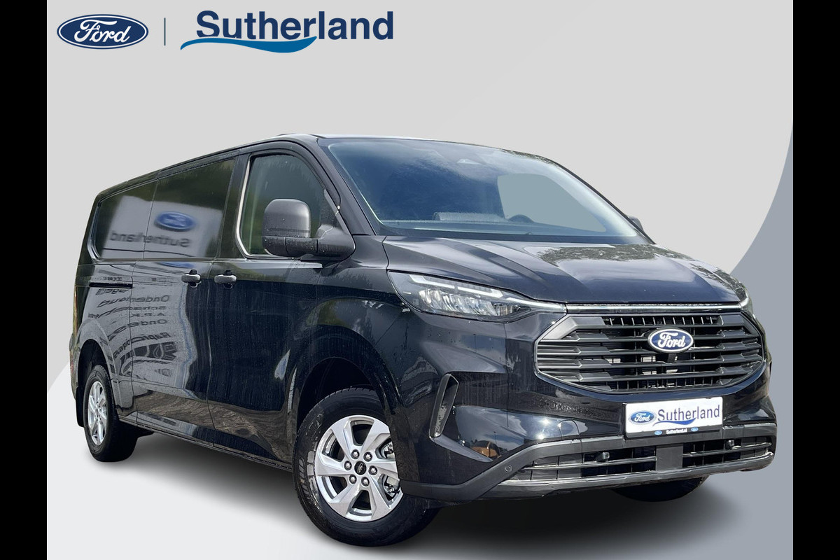 Ford Transit Custom 320 2.0 TDCI L2H1 Trend Automaat 170pk |  DC | Snoeks Dubbele Cabine Luxe | Adaptive cruise control | Dubbele schuifdeur | 8-weg bestuurderstoel + passagiersstoel | Stoelverwarming | Dodehoeksensoren | Navigatie | Electrictrich inklapbare spiegels | 16 inch lichtmetalen velgen | Full LED | Dual-zone climate control | LED laadruimteverlichting