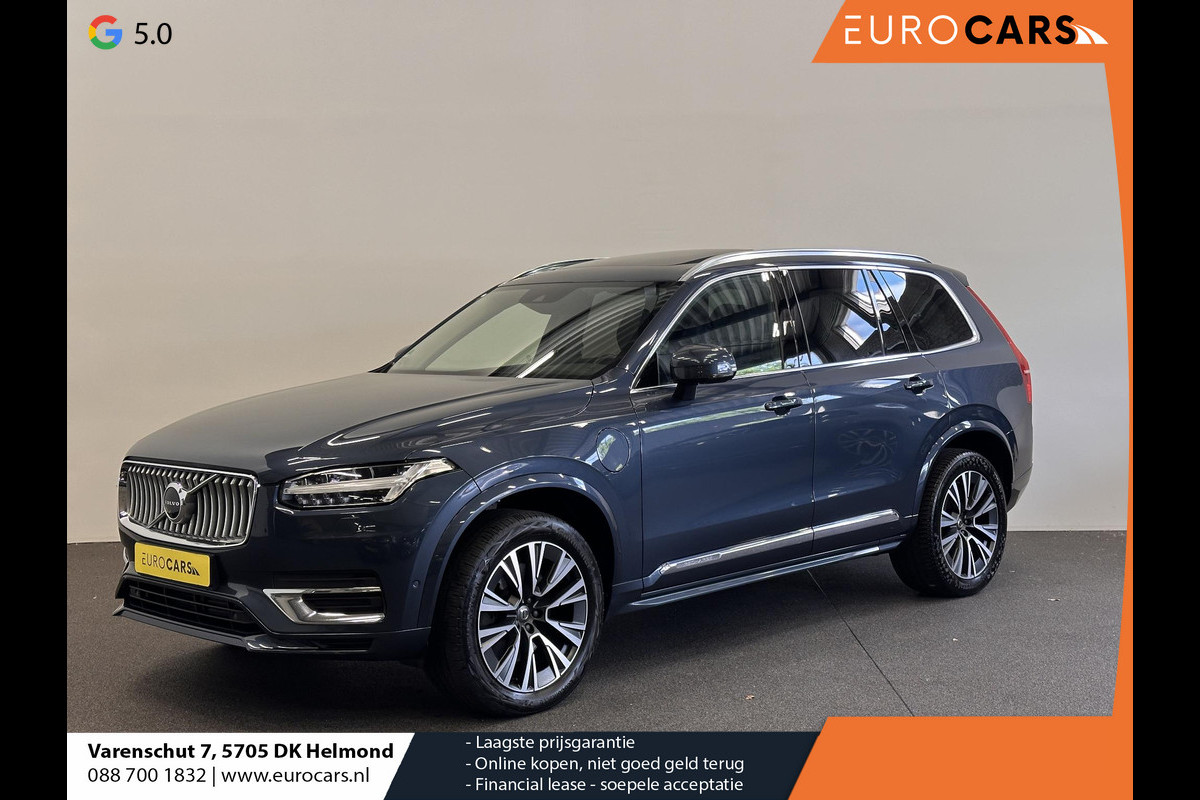 Volvo XC90 2.0 T8 Recharge AWD Inscription Expression 7 persoons Trekhaak Panoramadak Navigatie Apple Carplay/Android Auto 360 camera Parkeersensoren Adaptive Cruise Control Virtual Cockpit Climate Control Getinte ramen Volvo XC90 2.0 T8 Recharge AWD Inscription Expression 7 persoons Trekhaak Panoramadak Navigatie Apple Carplay/Android Auto 360 camera Parkeersensoren Adaptive Cruise Control Virtual Cockpit Climate Control Getinte ramen