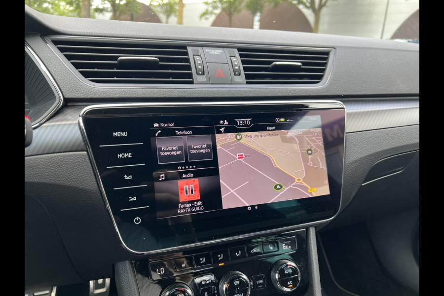 Škoda Superb Combi 1.4 TSI iV Sportline Business PHEV | PLUG-IN HYBRIDE | ADD CRUISE | STOEL/ STUURVERWARMING | ELEK. TREKHAAK | 360 CAMERA| ACHTERBANK VERWARMD| TREKHAAK | BOM VOL OPTIES | RIJKLAAR GELEVERD MET 12 MND BOVAG GARANTIE |