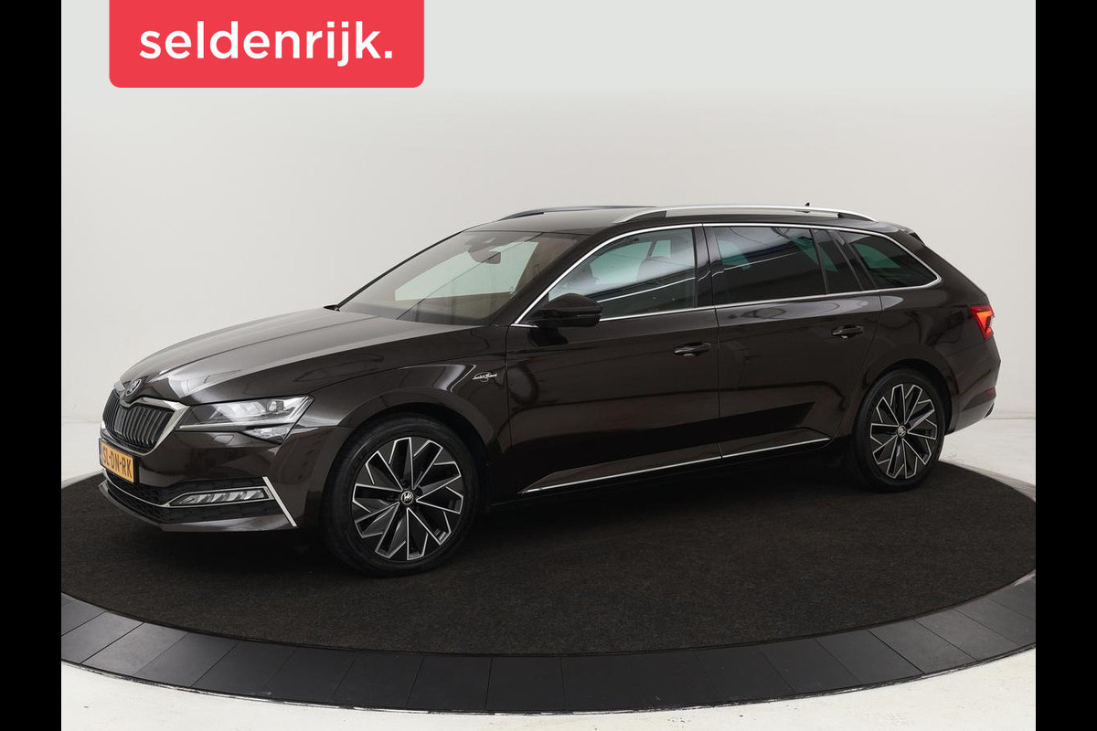 Škoda Superb 1.4 TSI iV Laurin & Klement | Leder | Trekhaak | Adaptive cruise | Stoelverwarming | Canton Sound | Virtual Cockpit | Navigatie | Memory | Achterbankverwarming | Full LED | Keyless | Carplay | PHEV Škoda Superb 1.4 TSI iV Laurin & Klement | Leder | Trekhaak | Adaptive cruise | Stoelverwarming | Canton Sound | Virtual Cockpit | Navigatie | Memory | Achterbankverwarming | Full LED | Keyless | Carplay | PHEV