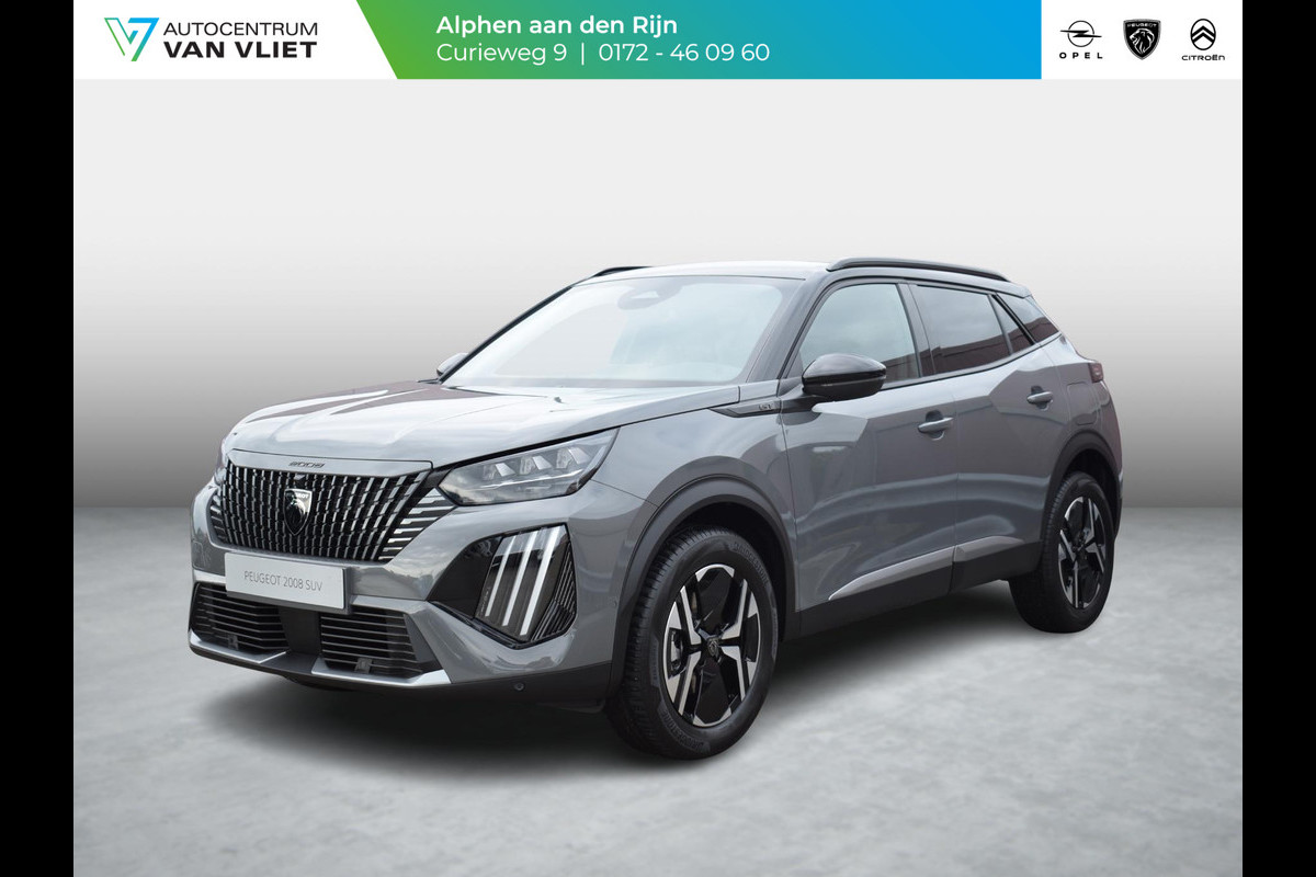 Peugeot 2008 1.2 Hybrid 145 GT ADAPTIVE CRUISECONTROL | CAMERA MET SENSOREN | NAVI & CARPLAY | E.C.C. |
