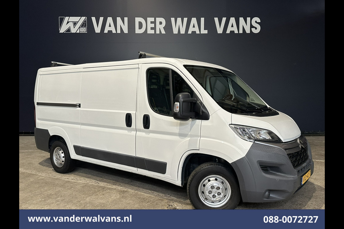 Citroën Jumper 2.0 BlueHDi 130pk L2H1 Euro6 # Airco | 2500kg Trekhaak | Dakdragers | LED Parkeersensoren, Bijrijdersbank, Bluetooth telefoonvoorbereiding