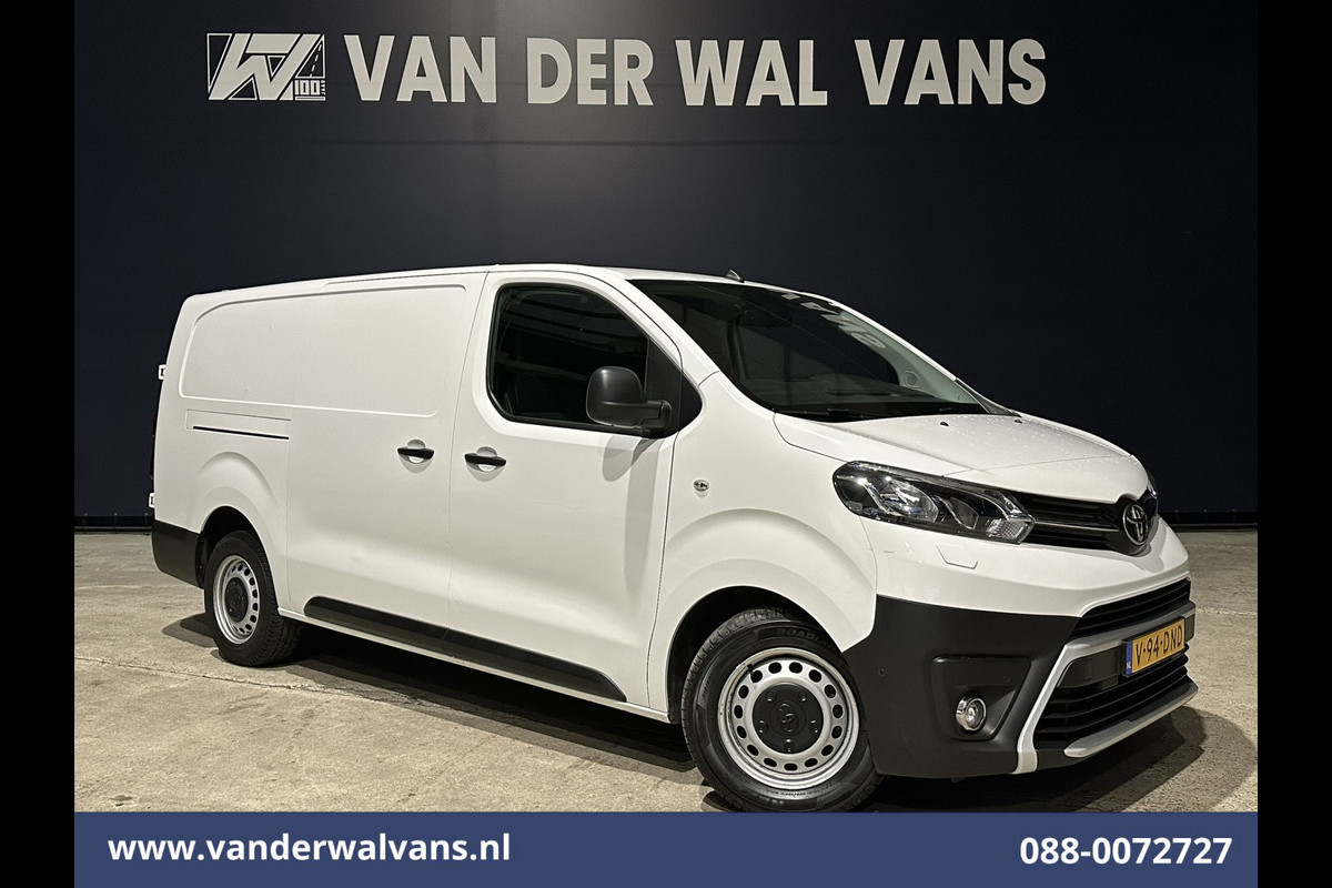 Toyota ProAce 2.0 D-4D 123pk L3H1 XL Euro6 Airco | Camera | Apple Carplay | Andoid Auto | Cruisecontrol Parkeersensoren, Bijrijdersbank, Andoid Auto