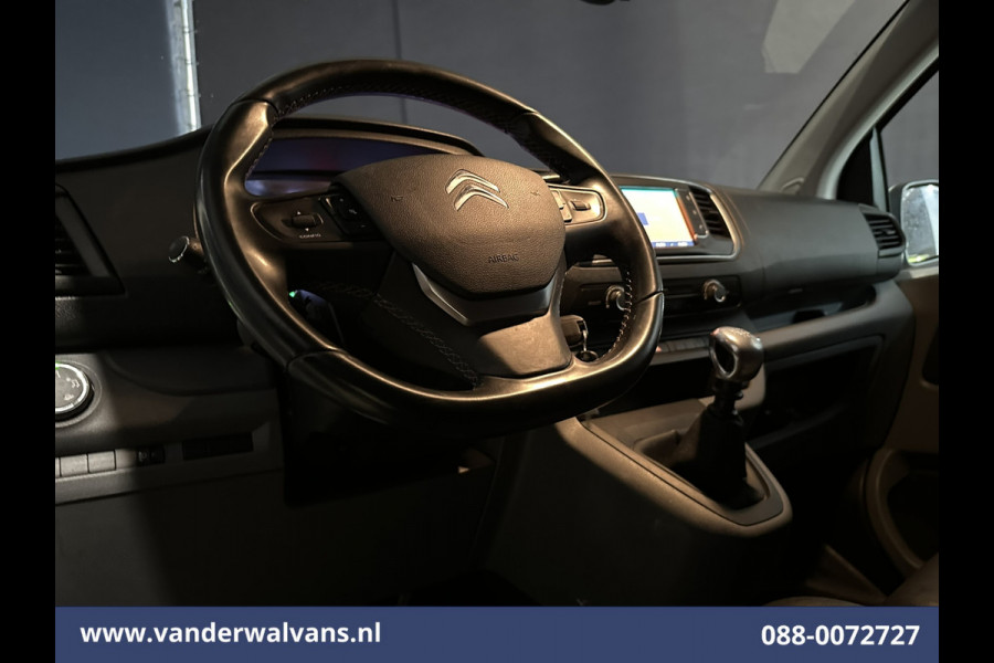 Citroën Jumpy 2.0 BlueHDI 150pk L3H1 XL Euro6 # Airco | Navigatie | Camera | Apple Carplay | Cruisecontrol Android Auto, Parkeersensoren, Bijrijdersbank, 2500kg trekvermogen