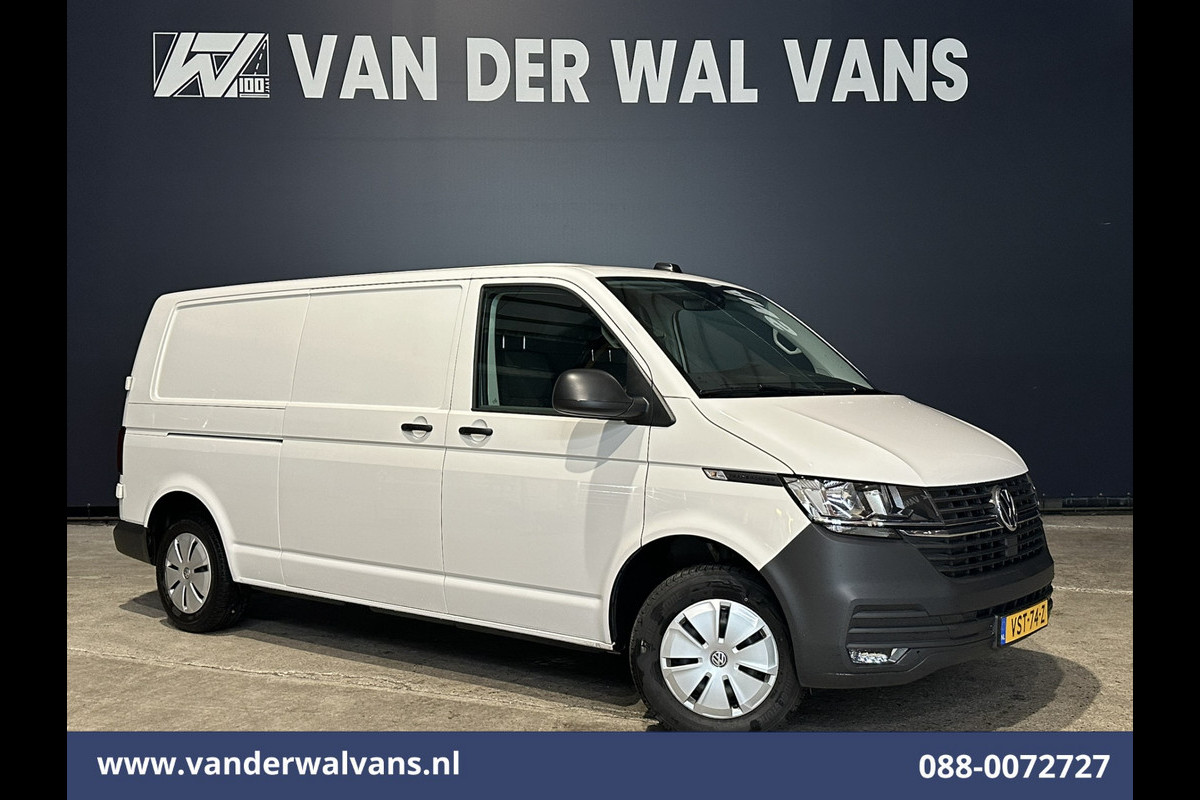 Volkswagen Transporter 2.0 TDI 150 pk L2H1 Euro6 # Airco | Trekhaak | Apple Carplay | Android Auto Parkeersensoren, Cruisecontrol