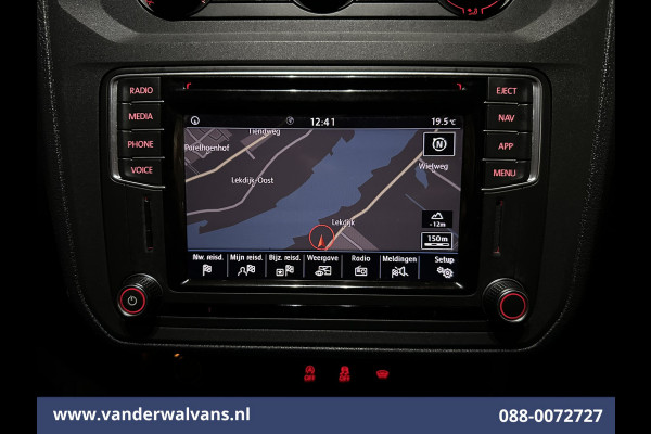 Volkswagen Caddy 2.0 TDI L1H1 Euro6 # Airco | Navigatie | Camera | Cruisecontrol | Trekhaak | Apple Carplay Parkeersensoren, Android Auto, Zijdeur