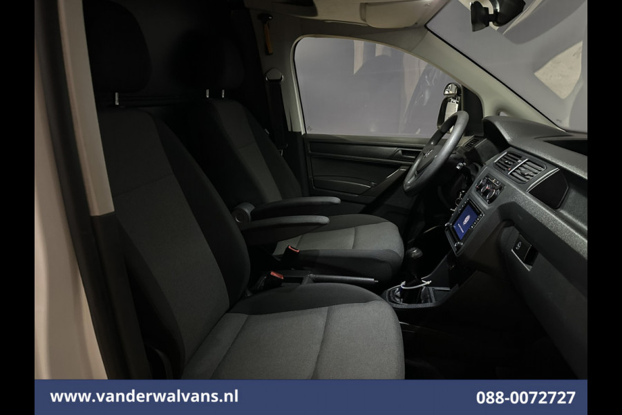 Volkswagen Caddy 2.0 TDI L1H1 Euro6 # Airco | Navigatie | Camera | Cruisecontrol | Trekhaak | Apple Carplay Parkeersensoren, Android Auto, Zijdeur