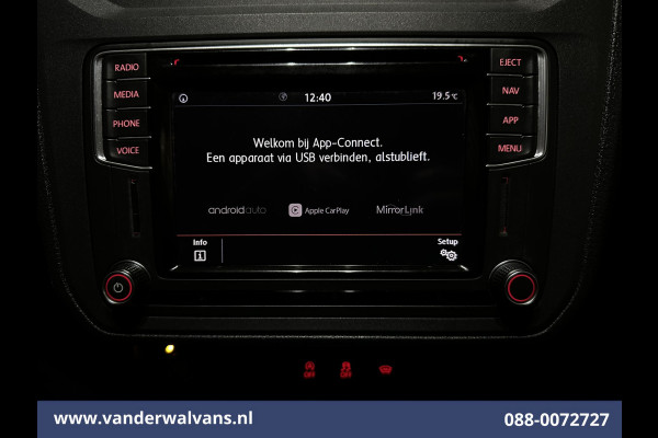Volkswagen Caddy 2.0 TDI L1H1 Euro6 # Airco | Navigatie | Camera | Cruisecontrol | Trekhaak | Apple Carplay Parkeersensoren, Android Auto, Zijdeur