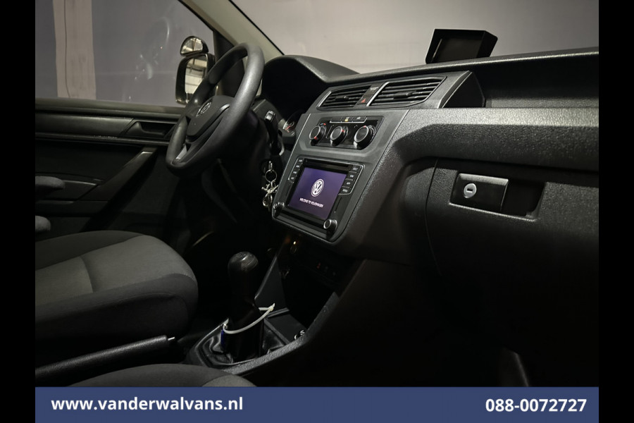 Volkswagen Caddy 2.0 TDI L1H1 Euro6 # Airco | Navigatie | Camera | Cruisecontrol | Trekhaak | Apple Carplay Parkeersensoren, Android Auto, Zijdeur