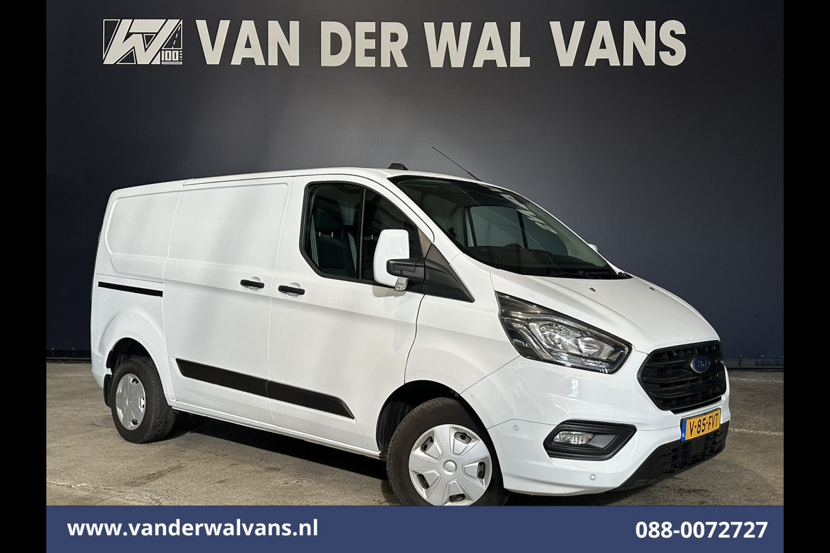 Ford Transit Custom 2.0 TDCI L1H1 Euro6 Airco | Camera | LED | Cruisecontrol | Parkeersensoren Bijrijdersbank, 2500kg trekvermogen