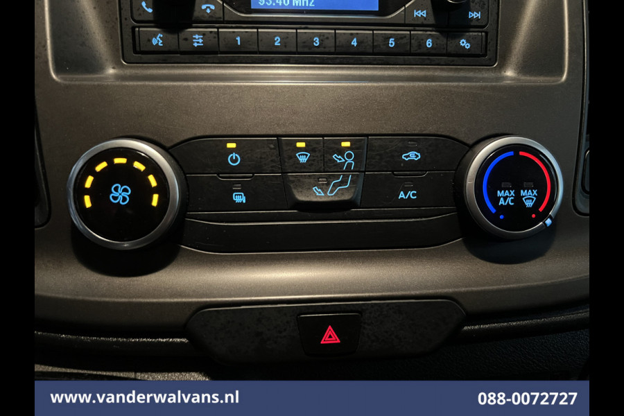 Ford Transit Custom 2.0 TDCI L1H1 Euro6 Airco | 2500KG Trekvermogen | Cruisecontrol | Parkeersensoren | Bijrijdersbank LED, achterklep