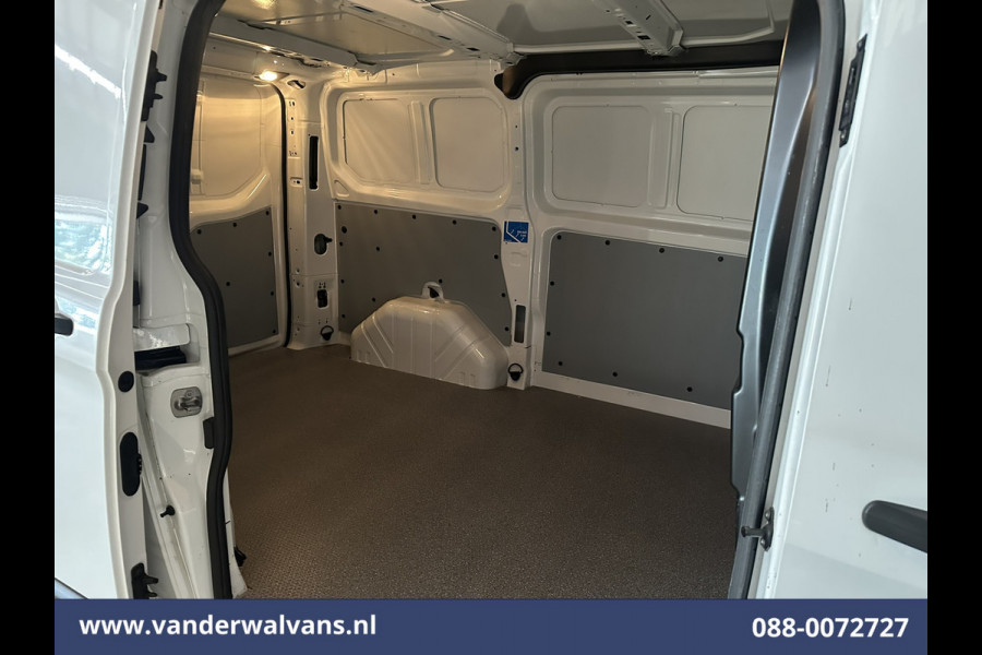 Ford Transit Custom 2.0 TDCI L1H1 Euro6 Airco | 2500KG Trekvermogen | Cruisecontrol | Parkeersensoren | Bijrijdersbank LED, achterklep