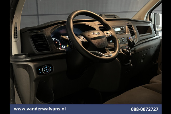 Ford Transit Custom 2.0 TDCI L1H1 Euro6 Airco | 2500KG Trekvermogen | Cruisecontrol | Parkeersensoren | Bijrijdersbank LED, achterklep