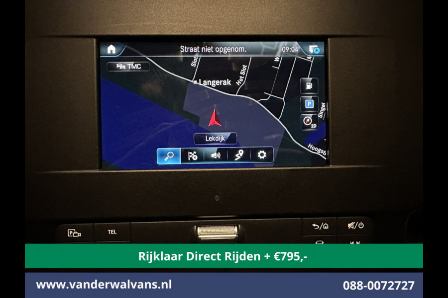 Mercedes-Benz Sprinter 317 CDI 170pk L3H2 Euro6 *Rijklaar Direct Rijden* Airco | MBUX | Camera | Navigatie | Trekhaak | Cruisecontrol Parkeersensoren, Bijrijdersbank, MBUX