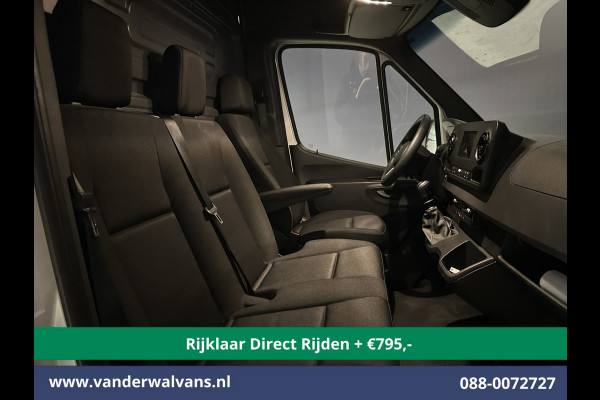Mercedes-Benz Sprinter 317 CDI 170pk L3H2 Euro6 *Rijklaar Direct Rijden* Airco | MBUX | Camera | Navigatie | Trekhaak | Cruisecontrol Parkeersensoren, Bijrijdersbank, MBUX