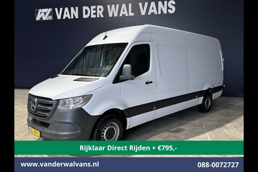Mercedes-Benz Sprinter 317 CDI 170pk L3H2 Euro6 *Rijklaar Direct Rijden* Airco | MBUX | Camera | Navigatie | Trekhaak | Cruisecontrol Parkeersensoren, Bijrijdersbank, MBUX