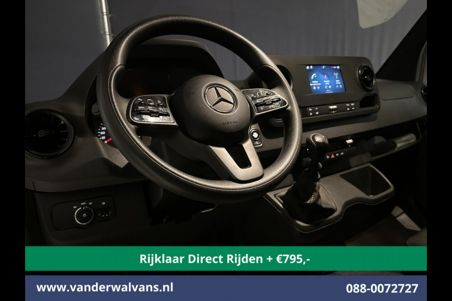 Mercedes-Benz Sprinter 317 CDI 170pk L3H2 Euro6 *Rijklaar Direct Rijden* Airco | MBUX | Camera | Navigatie | Trekhaak | Cruisecontrol Parkeersensoren, Bijrijdersbank, MBUX