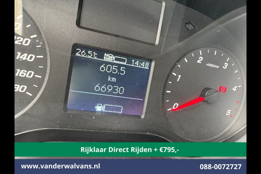 Mercedes-Benz Sprinter 317 CDI 170pk L3H2 Euro6 *Rijklaar Direct Rijden* Airco | MBUX | Camera | Navigatie | Trekhaak | Cruisecontrol Parkeersensoren, Bijrijdersbank, MBUX