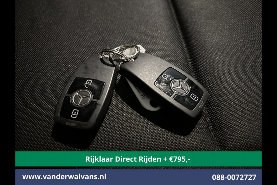 Mercedes-Benz Sprinter 317 CDI 170pk L3H2 Euro6 *Rijklaar Direct Rijden* Airco | MBUX | Camera | Navigatie | Trekhaak | Cruisecontrol Parkeersensoren, Bijrijdersbank, MBUX