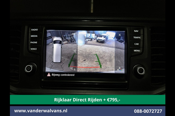 Volkswagen Crafter 2.0 TDI 141pk L3H2 L2H1 Euro6 *Rijklaar Direct Rijden* Airco | Navigatie | Camera | Apple Carplay Android Auto, Parkeersensoren, Bijrijdersbank