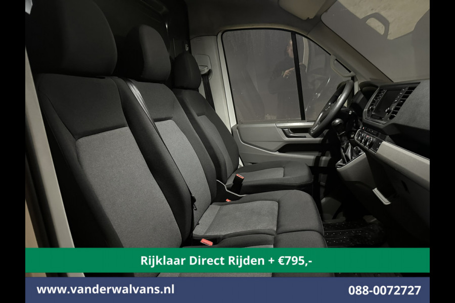 Volkswagen Crafter 2.0 TDI 141pk L3H2 L2H1 Euro6 *Rijklaar Direct Rijden* Airco | Navigatie | Camera | Apple Carplay Android Auto, Parkeersensoren, Bijrijdersbank