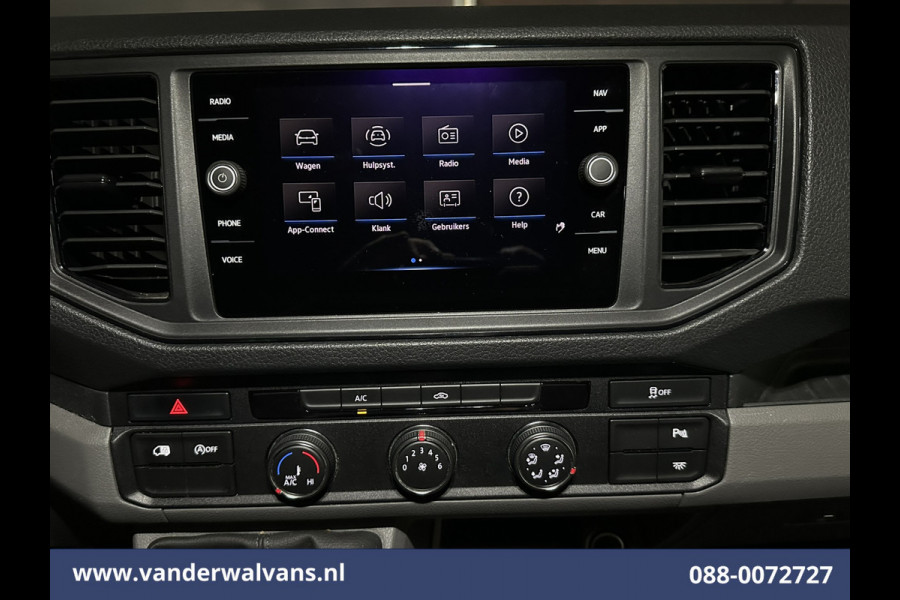 Volkswagen Crafter 2.0 TDI 140pk L3H2 (oude L2H1) Euro6 # Airco | Navigatie | Apple Carplay | Android auto parkeersensoren, 3000kg trekvermogen