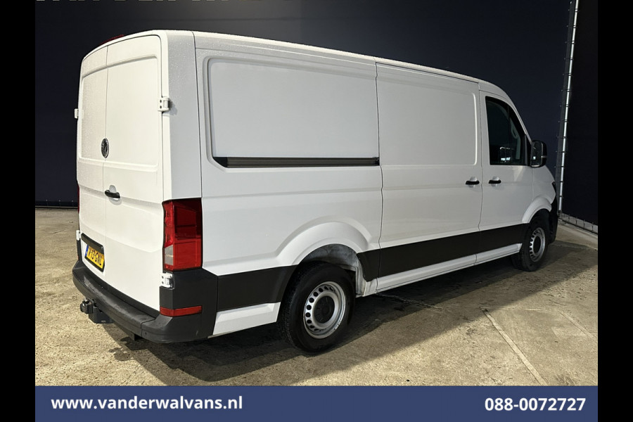 Volkswagen Crafter 2.0 TDI 140pk L3H2 (oude L2H1) Euro6 # Airco | Navigatie | Apple Carplay | Android auto parkeersensoren, 3000kg trekvermogen