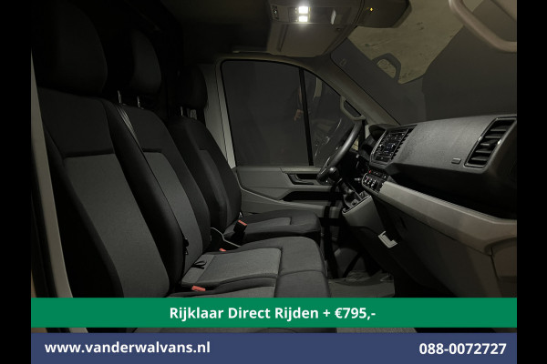 Volkswagen Crafter 2.0 TDI 141pk L3H2 L2H1 inrichting Euro6 *Rijklaar Direct Rijden* Airco | Camera | Apple Carplay | Android Auto Parkeersensoren, Bijrijdersbank, 3000kg trekvermogen