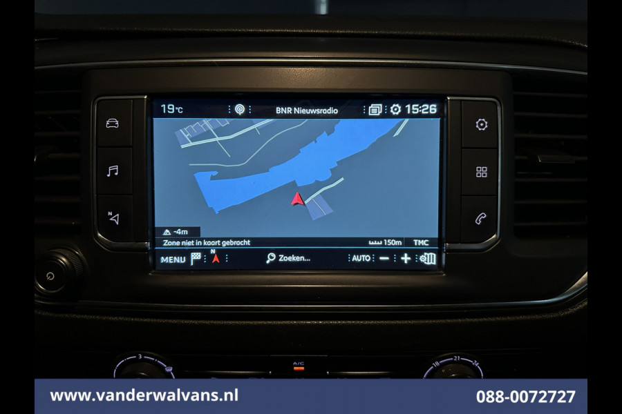 Peugeot Expert 2.0 BlueHDI 122pk L3H1 Euro6 # Airco | Apple Carplay | Navigatie | Camera | Cruisecontrol Parkeersensoren, 2500kg trekvermogen,  Android Auto, Bijrijdersbank