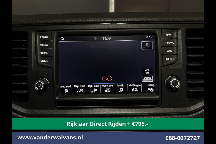 Volkswagen Crafter 2.0 TDI 140 pk L3H2 L2H1 *Rijklaar Direct rijden* Euro6 Airco | Camera | Navigatie | 3000kg Trekhaak | Imperiaal Apple Carplay, Android Auto, Parkeersensoren, Bijrijdersbank