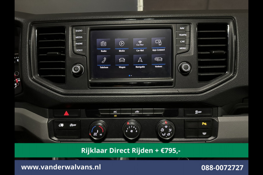 Volkswagen Crafter 2.0 TDI 140 pk L3H2 L2H1 *Rijklaar Direct rijden* Euro6 Airco | Camera | Navigatie | 3000kg Trekhaak | Imperiaal Apple Carplay, Android Auto, Parkeersensoren, Bijrijdersbank