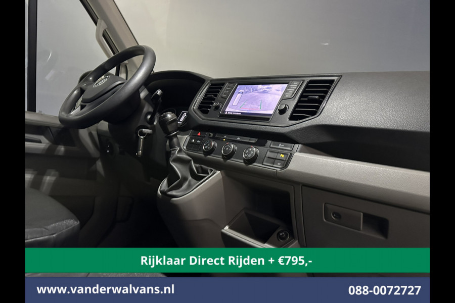 Volkswagen Crafter 2.0 TDI 140 pk L3H2 L2H1 *Rijklaar Direct rijden* Euro6 Airco | Camera | Navigatie | 3000kg Trekhaak | Imperiaal Apple Carplay, Android Auto, Parkeersensoren, Bijrijdersbank