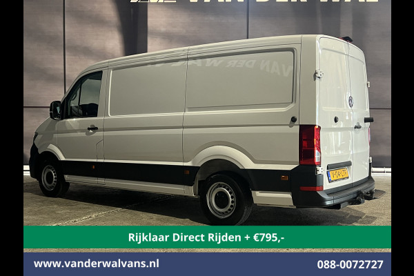 Volkswagen Crafter 2.0 TDI 141pk L3H2 (Oude L2H1) Euro6 *Rijklaar Direct Rijden* Airco | Camera | Apple Carplay | 3000kg Trekhaak | Cruisecontrol Android Auto, Parkeersensoren, Bijrijdersbank