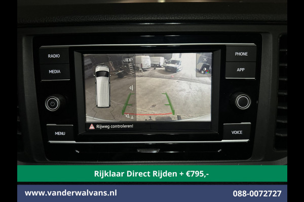 Volkswagen Crafter 2.0 TDI 141pk L3H2 (Oude L2H1) Euro6 *Rijklaar Direct Rijden* Airco | Camera | Apple Carplay | 3000kg Trekhaak | Cruisecontrol Android Auto, Parkeersensoren, Bijrijdersbank