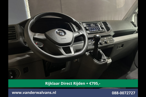 Volkswagen Crafter 2.0 TDI 141pk L3H2 (Oude L2H1) Euro6 *Rijklaar Direct Rijden* Airco | Camera | Apple Carplay | 3000kg Trekhaak | Cruisecontrol Android Auto, Parkeersensoren, Bijrijdersbank