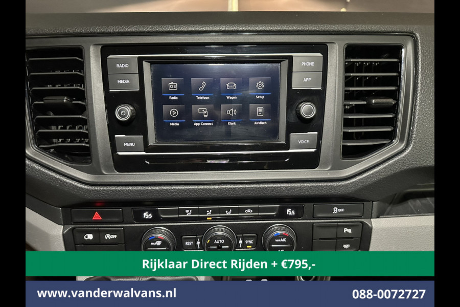 Volkswagen Crafter 2.0 TDI 141pk L3H2 (Oude L2H1) Euro6 *Rijklaar Direct Rijden* Airco | Camera | Apple Carplay | 3000kg Trekhaak | Cruisecontrol Android Auto, Parkeersensoren, Bijrijdersbank