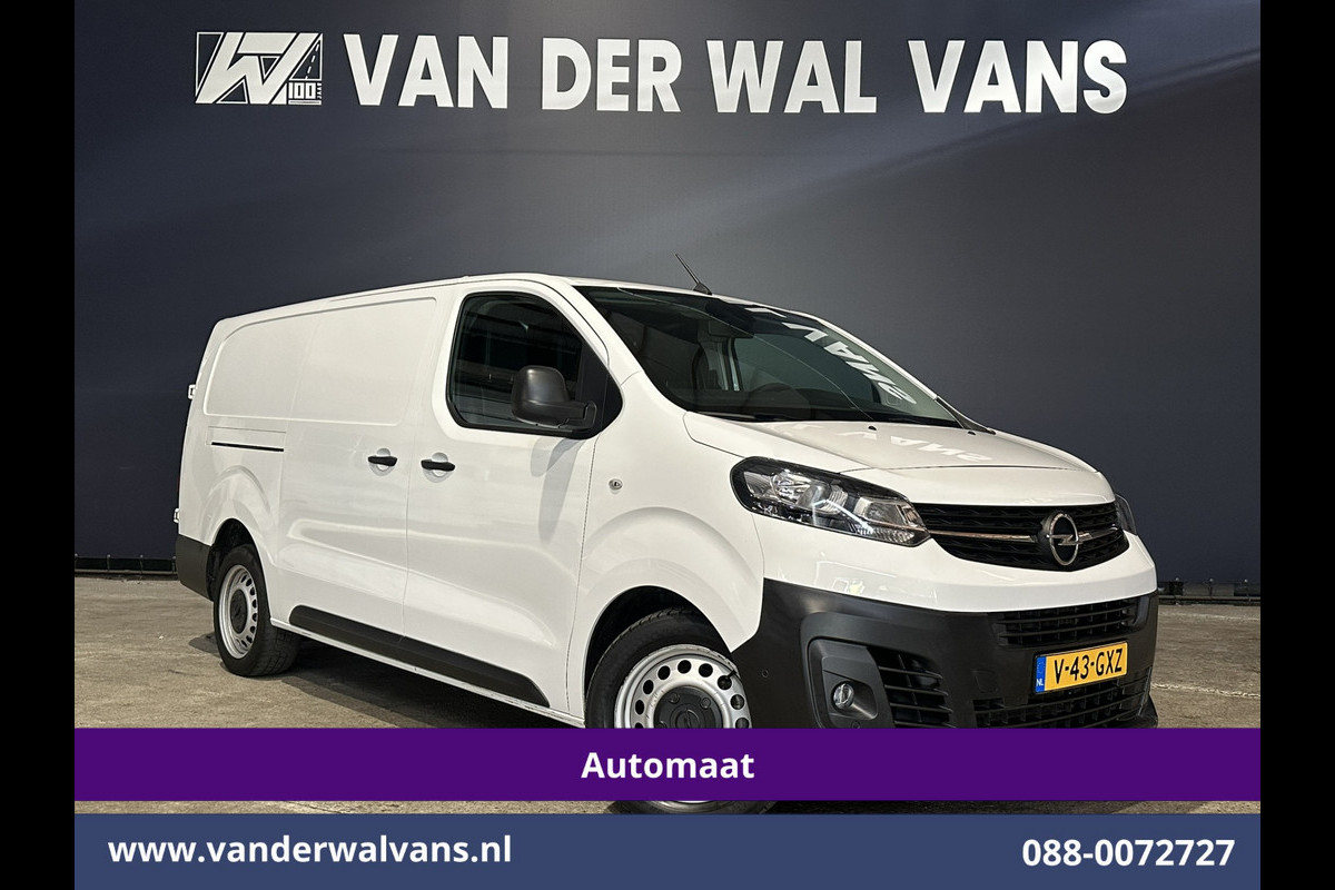 Opel Vivaro 2.0 CDTI 177pk Automaat L3H1 Euro6 # Airco | Camera | Apple Carplay | Android Auto Cruisecontrol, Parkeersensoren, Bijrijdersbank, 2500kg trekvermogen