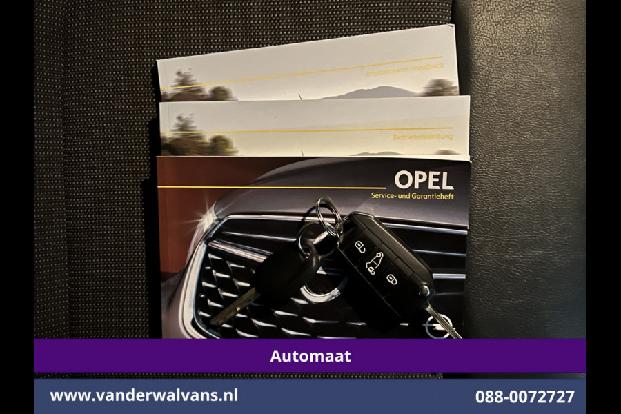 Opel Vivaro 2.0 CDTI 177pk Automaat L3H1 Euro6 # Airco | Camera | Apple Carplay | Android Auto Cruisecontrol, Parkeersensoren, Bijrijdersbank, 2500kg trekvermogen
